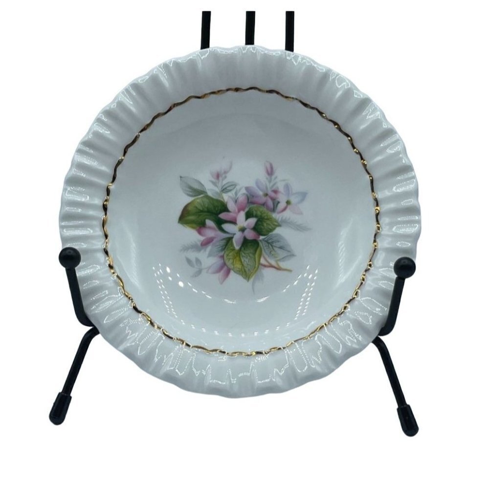 Royal Adderley English Bone China "Mayflower" Trinket Jewelry Dish